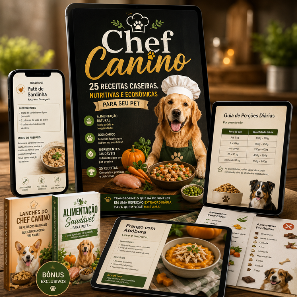 Mockup Ebook Chef Canino